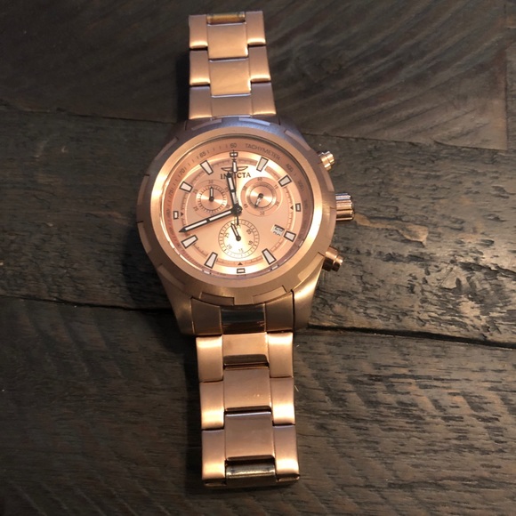 Invicta Other - Invicta Men’s tritnite rosegold watch